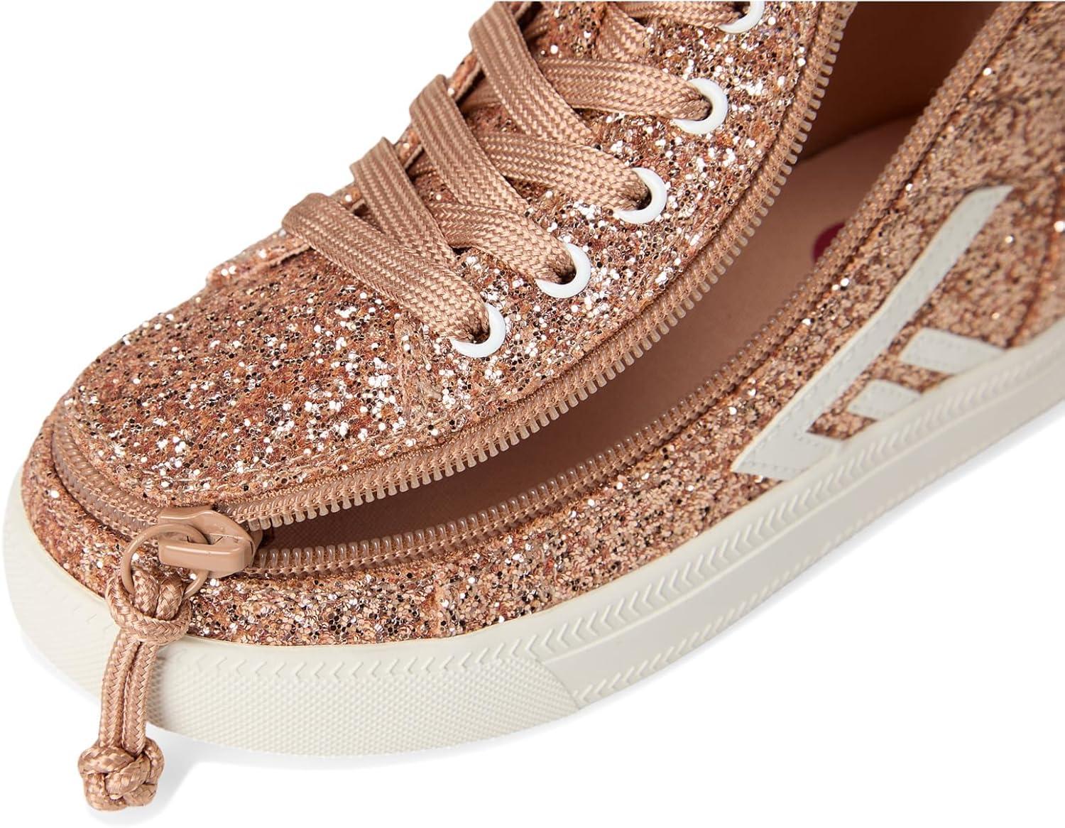 image:imageBilly Footwear UnisexChild Billy Cs High Top Big KidLittle KidRose Gold Glitz