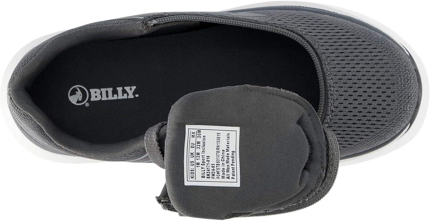 image:imageBilly Footwear UnisexChild Billy Sport Inclusion Big KidLittle KidCharcoal
