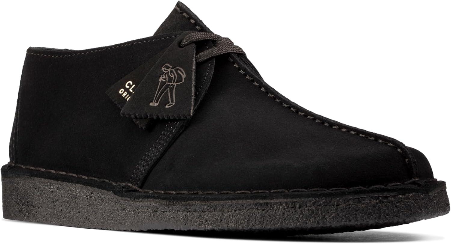 image:imageClarks Mens Desert TrekBlack Suede