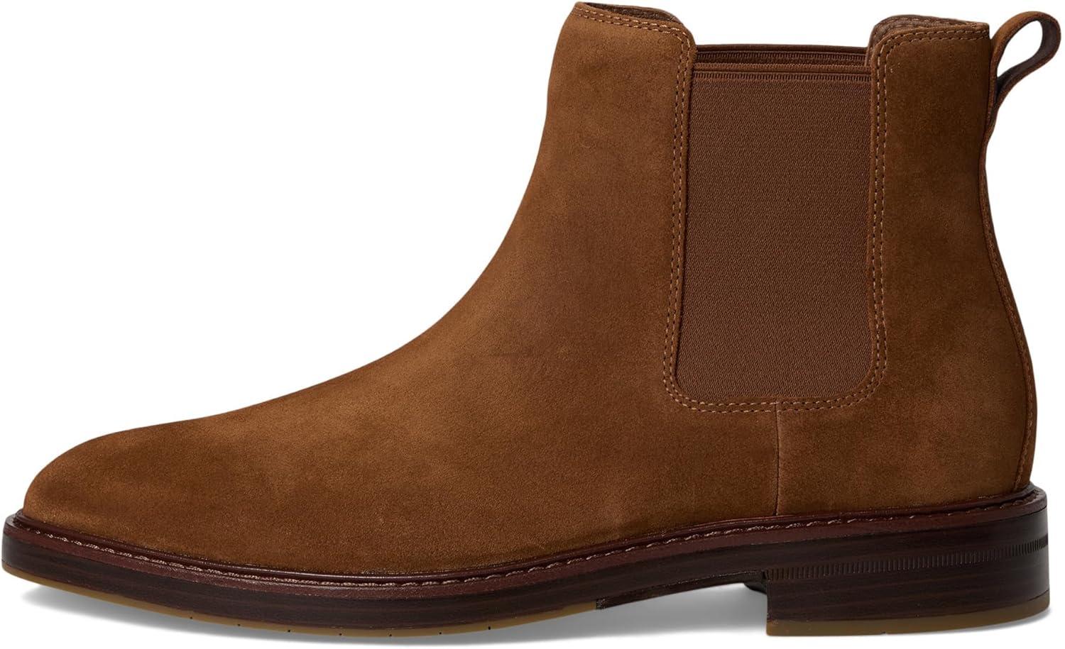 image:imageCole Haan mens Judson Grand ChelseaSpiced Brown SuedeRaven Water Resistant