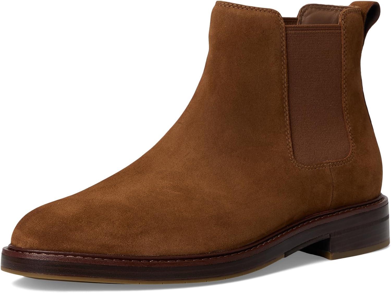 image:imageCole Haan mens Judson Grand ChelseaSpiced Brown SuedeRaven Water Resistant