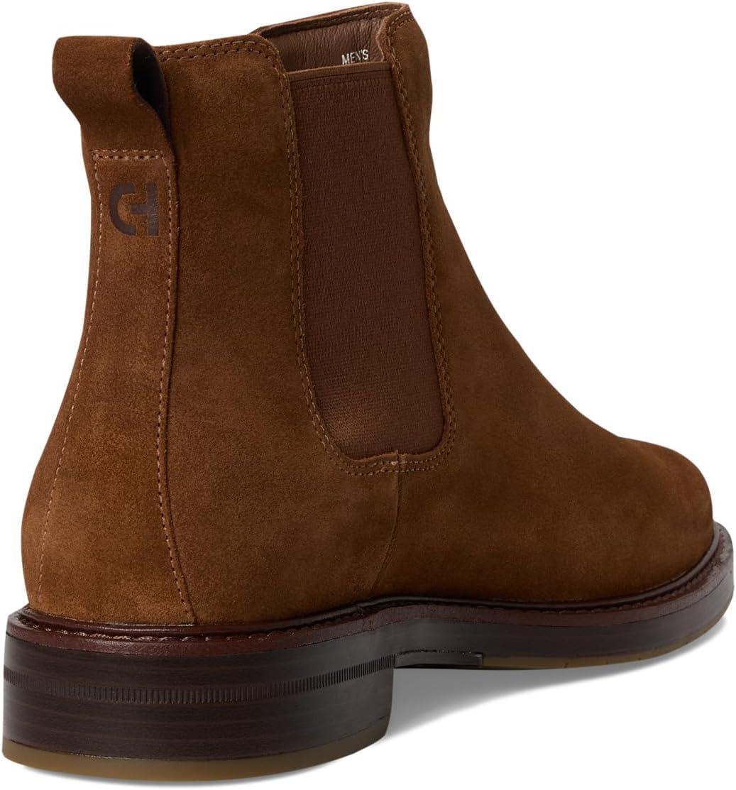 image:imageCole Haan mens Judson Grand ChelseaSpiced Brown SuedeRaven Water Resistant