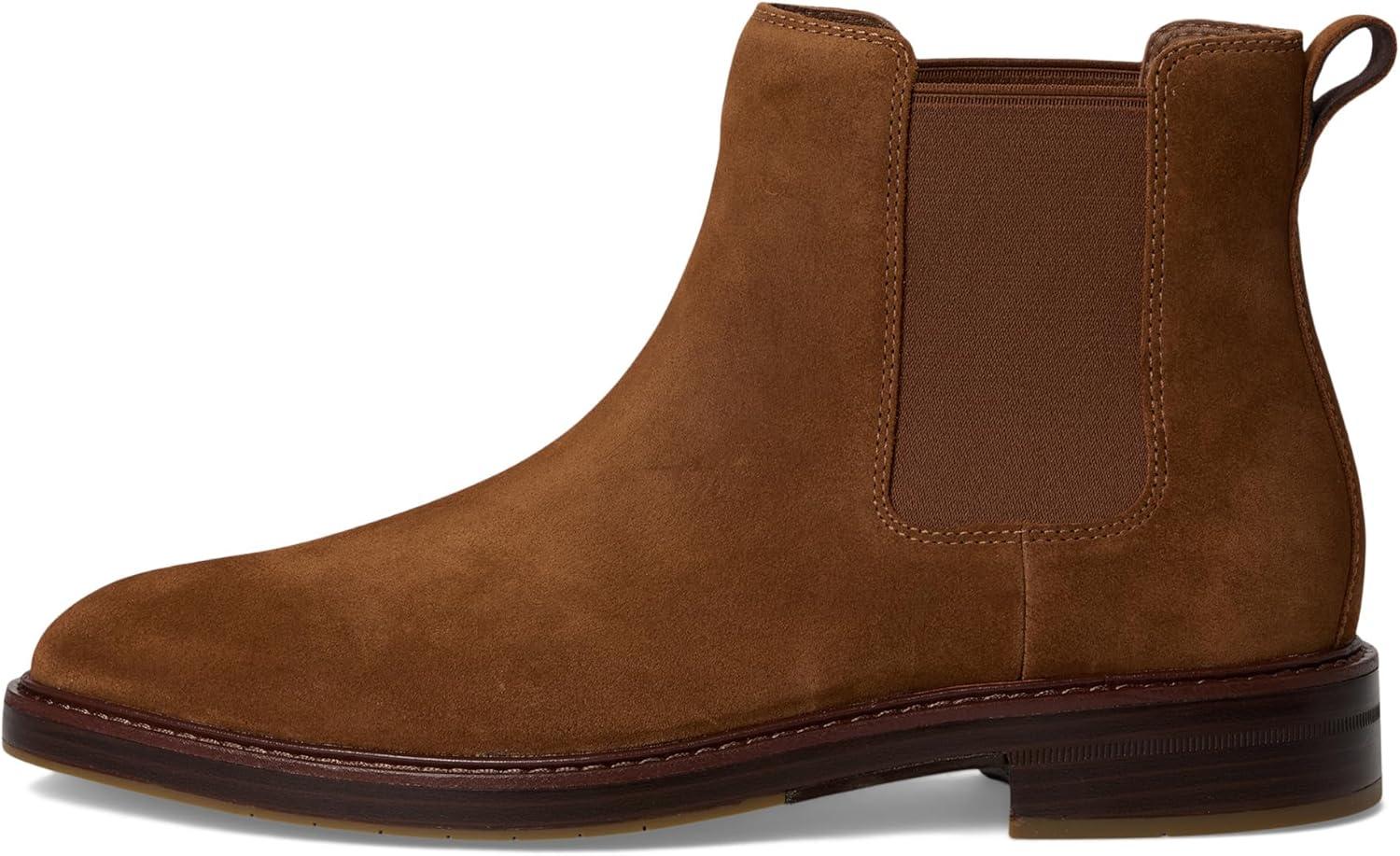 image:imageCole Haan mens Judson Grand ChelseaSpiced Brown SuedeRaven Water Resistant