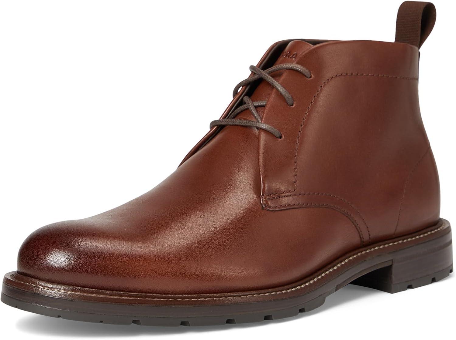 image:imageCole Haan mens Roundhill Grand ChukkaWoodburyDark Natural Waterproof