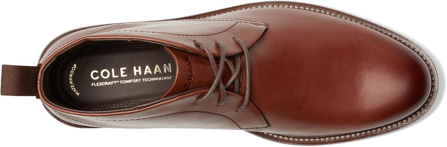 image:imageCole Haan mens Roundhill Grand ChukkaWoodburyDark Natural Waterproof