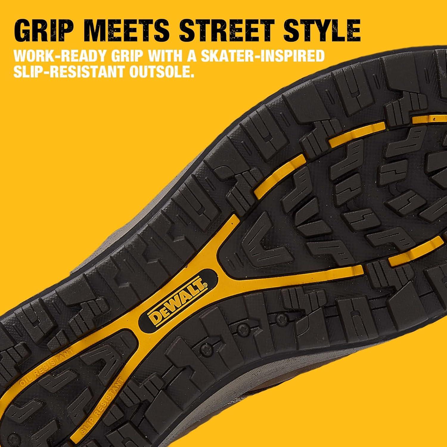 image:imageDEWALT Plasma Mens Leather Steel Toe Industrial amp Construction Safety Work BootPalm Brown