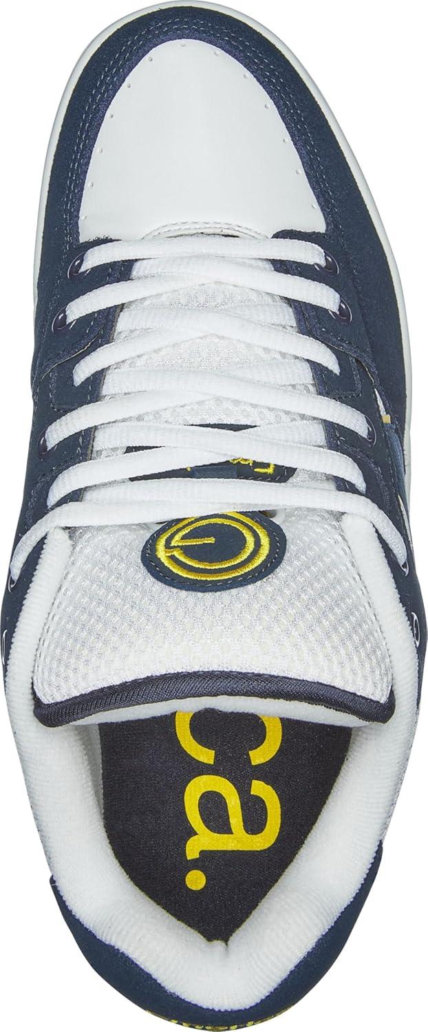 image:imageEmerica OG1 Classic 90s Skate Heritage Style Reinforced Build Cushioned Feel Everyday Wear 2025NavyWhiteYellow