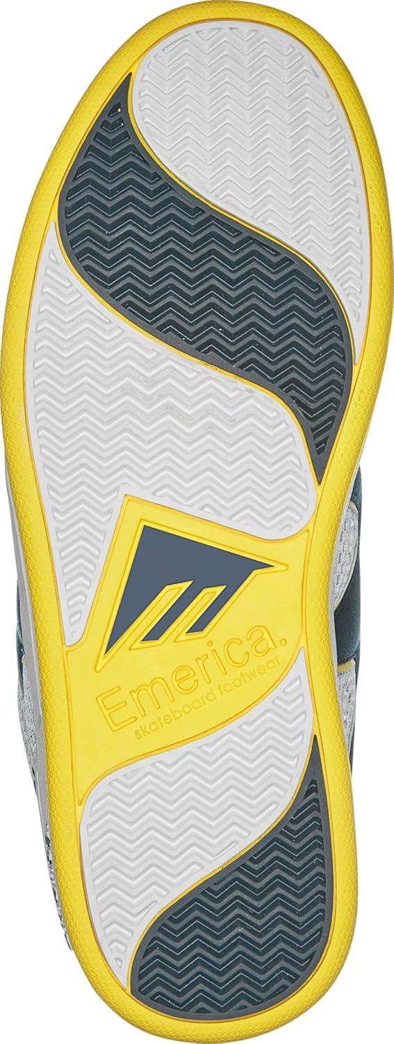 image:imageEmerica OG1 Classic 90s Skate Heritage Style Reinforced Build Cushioned Feel Everyday Wear 2025NavyWhiteYellow