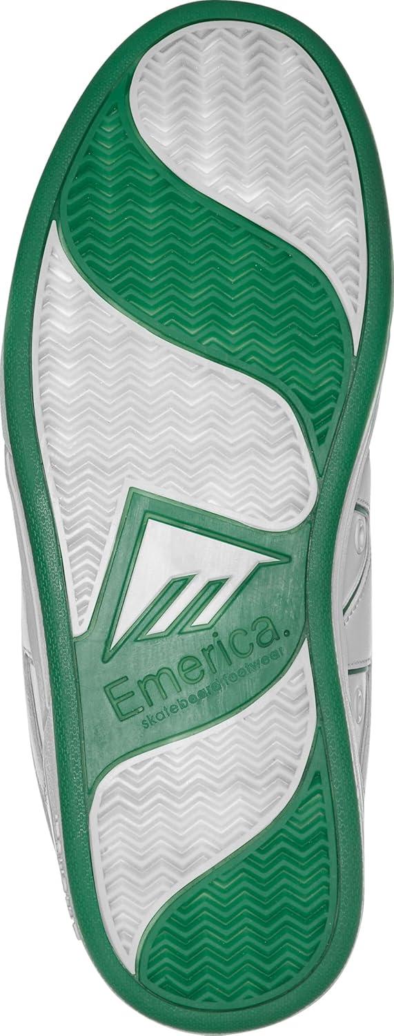 image:imageEmerica OG1 Classic 90s Skate Heritage Style Reinforced Build Cushioned Feel Everyday Wear 2025WhiteGreen