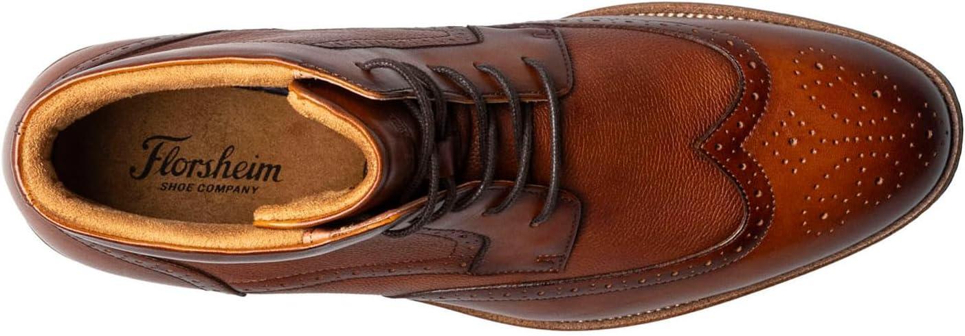 image:imageFlorsheim Mens Rucci Wingtip Lace BootCognac
