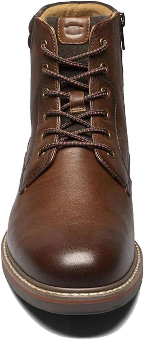 image:imageFlorsheim mens Norwalk Plain Toe Laceup BootCognac Smooth Leather