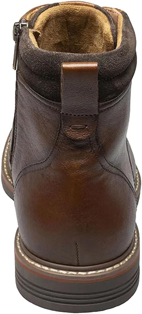 image:imageFlorsheim mens Norwalk Plain Toe Laceup BootCognac Smooth Leather
