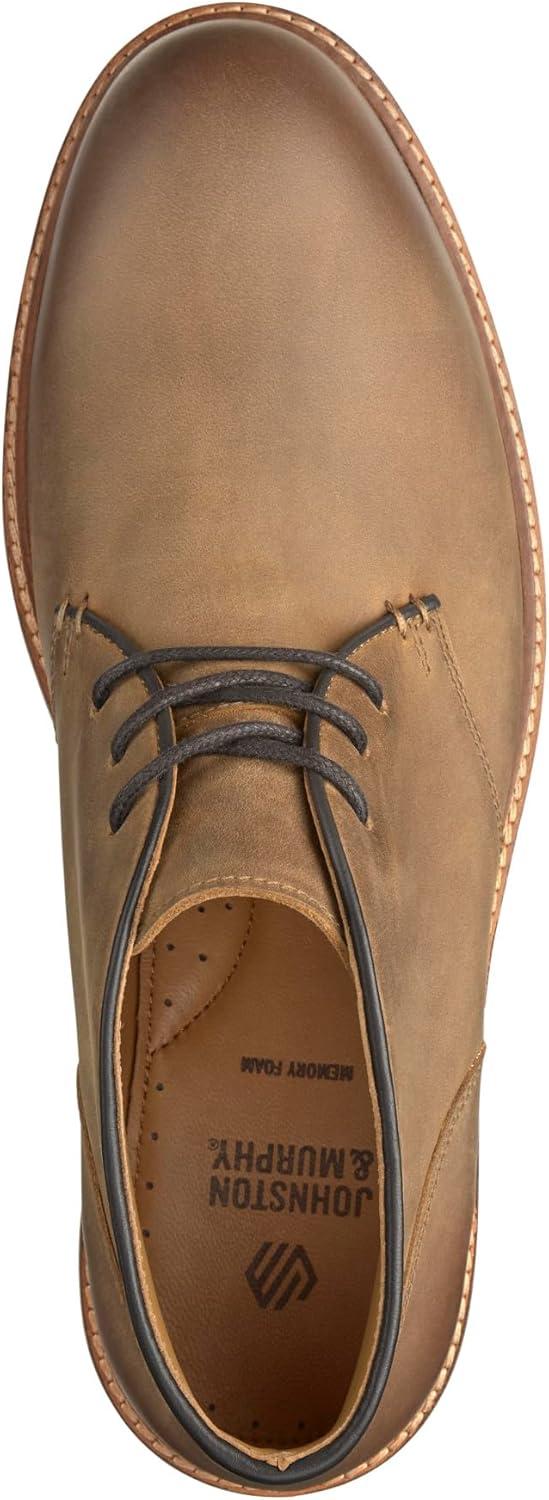 image:imageJohnston amp Murphy Mens Calder Chukka BootBrown Oiled Full Grain