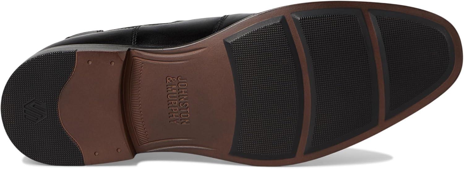 image:imageJohnston amp Murphy mens Reeve Chelsea BootsBlack Full Grain