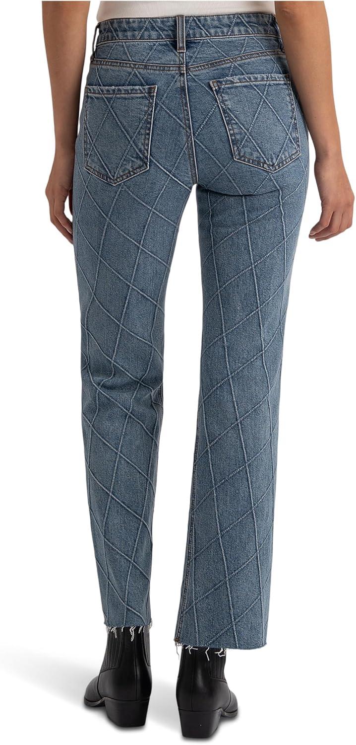 image:imageKUT from the Kloth Kelsey HighRise Fab Ab Ankle Flarenset LegAbloom