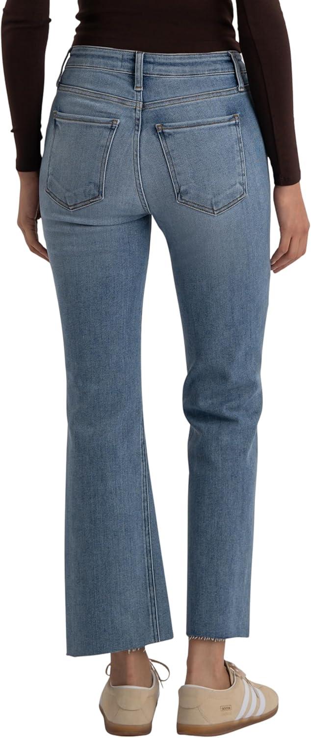 image:imageKUT from the Kloth Kelsey HighRise Fab Ab Ankle Flarenset LegAmaze