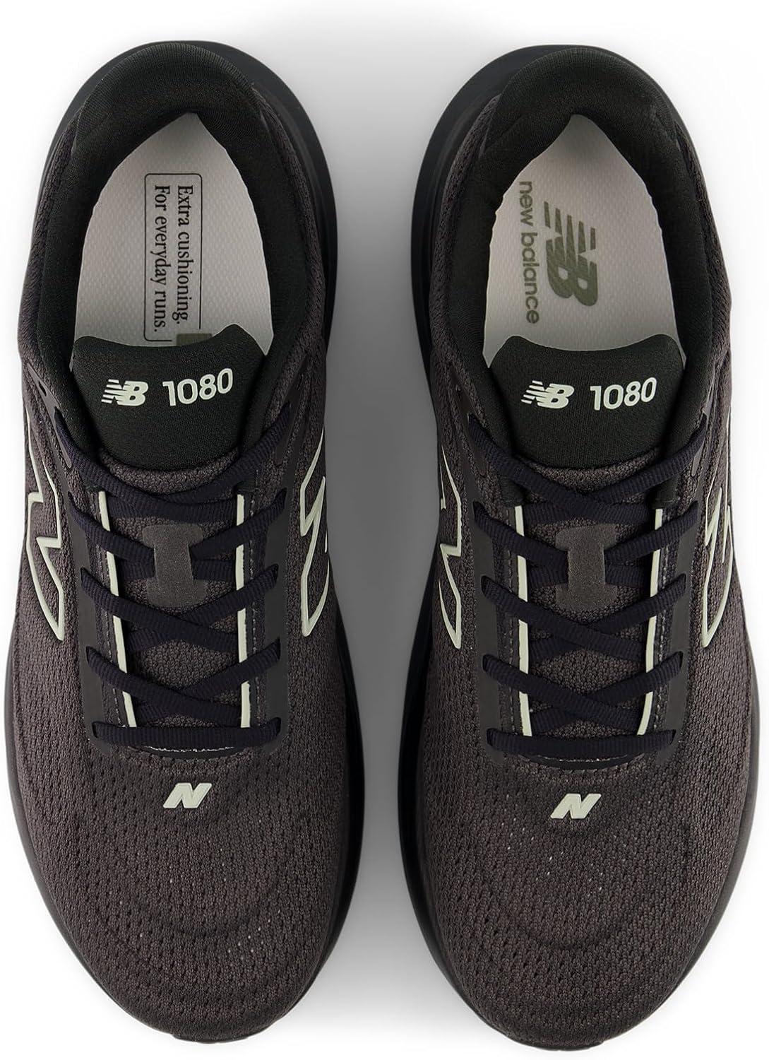image:imageNew Balance Mens 1080 V15 Running ShoeBlackFaded Black