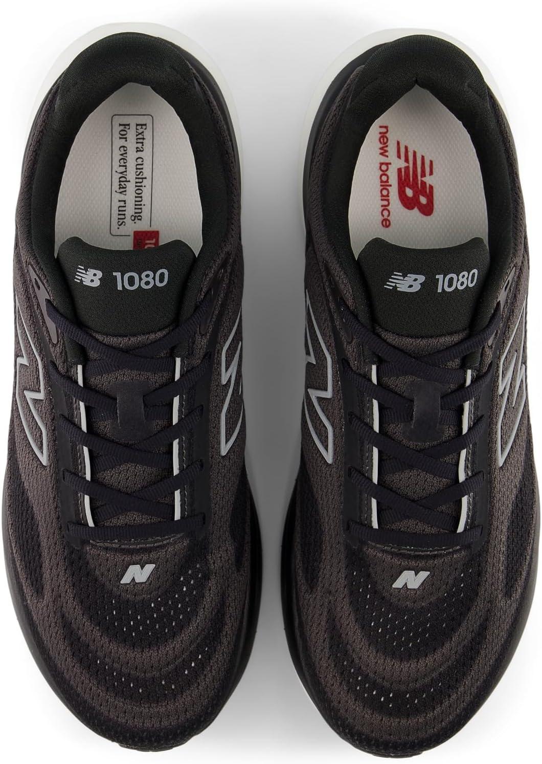 image:imageNew Balance Mens 1080 V15 Running ShoeBlackSlate Grey