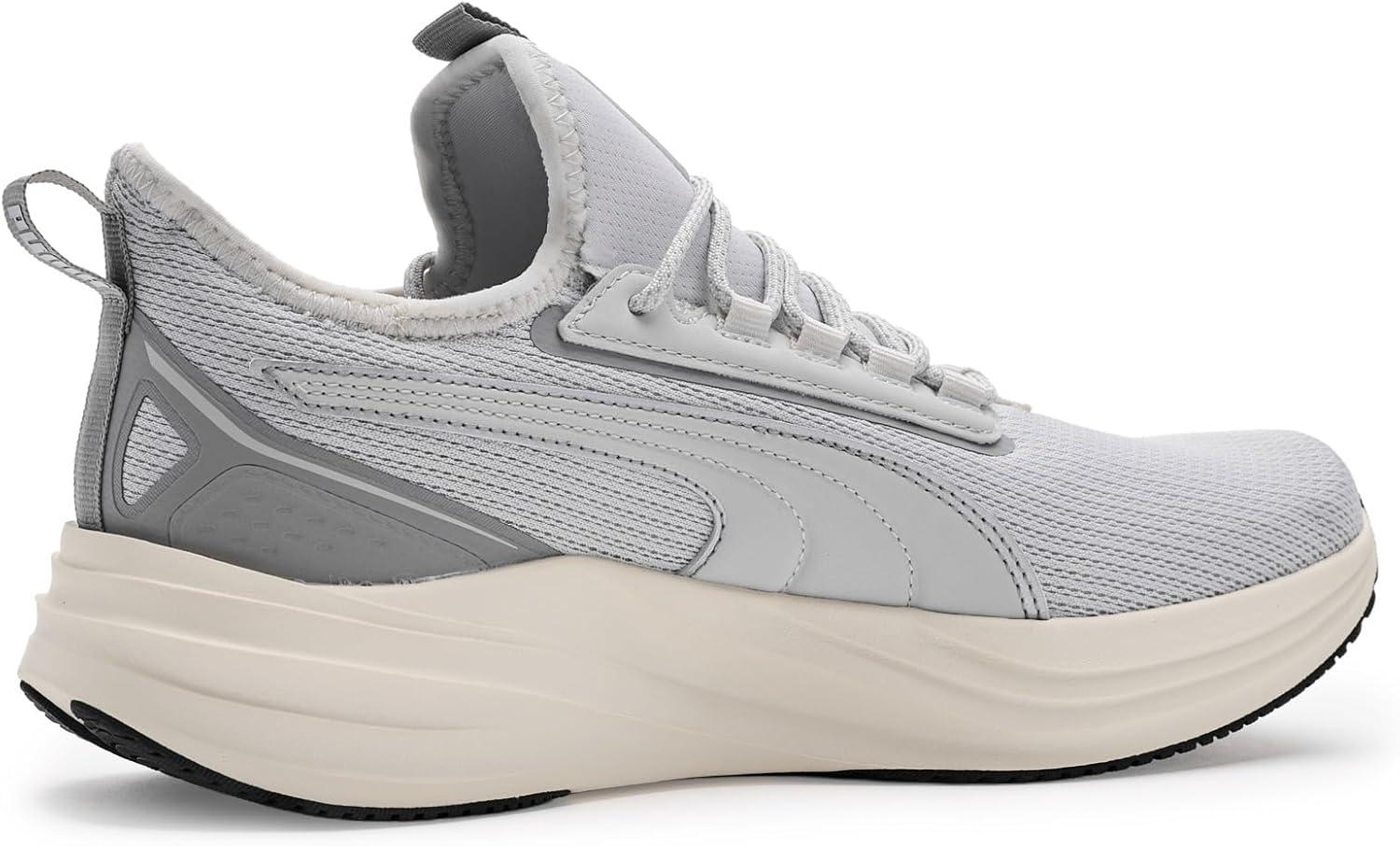 image:imagePuma Mens Darter Pro 2 Running ShoesFeather GrayWarm WhiteGray Echo