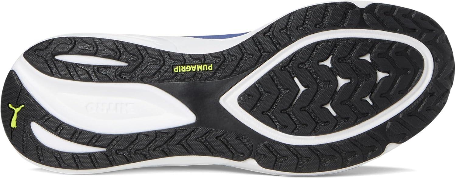 image:imagePuma Mens Electrify Nitro 4 Running ShoesBlue CrystalYellow Alert