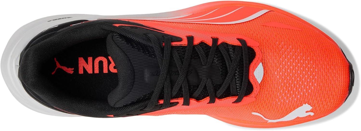 image:imagePuma Mens Electrify Nitro 4 Running ShoesGlowing RedPuma WhiteFeather Gray