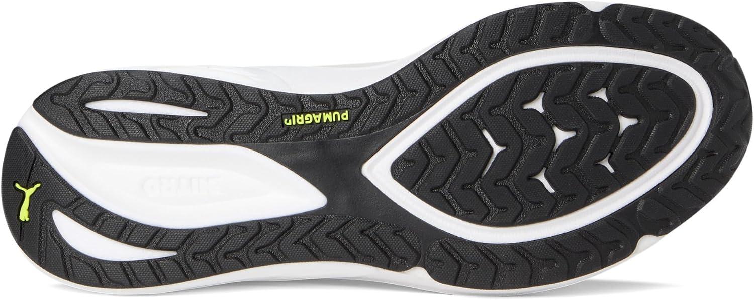 image:imagePuma Mens Electrify Nitro 4 Running ShoesPuma BlackYellow AlertFeather Gray