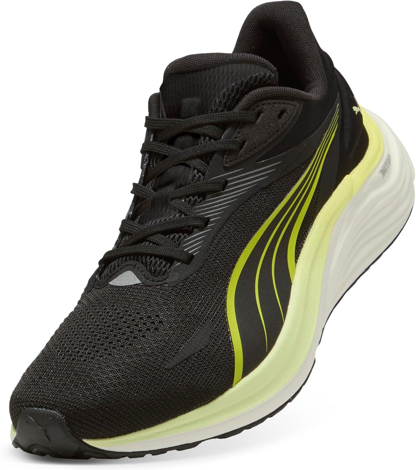 image:imagePuma Mens Electrify Nitro 4 Running ShoesPuma Blackapple Spritzlux Lime