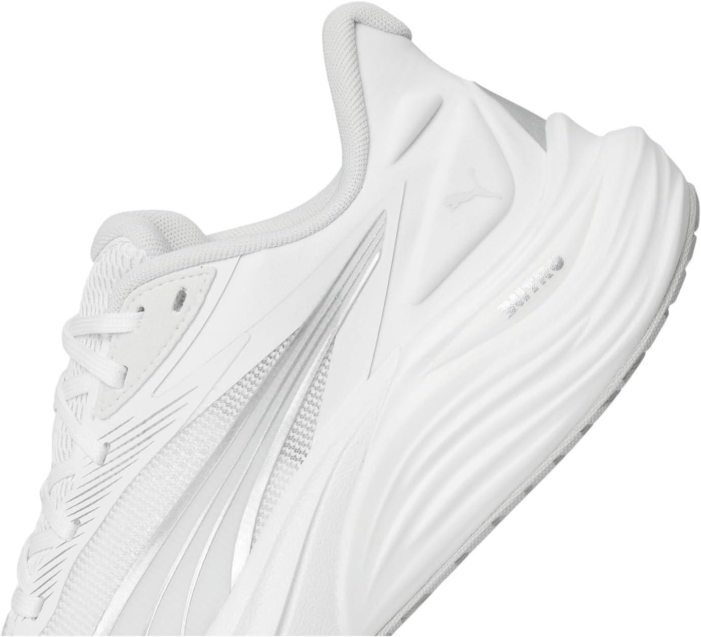 image:imagePuma Mens Electrify Nitro 4 Running ShoesPuma WhiteFeather Gray
