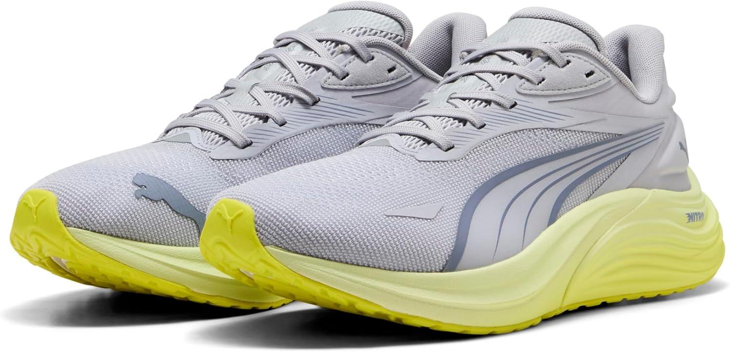 image:imagePuma Mens Electrify Nitro 4 Running ShoesVibrant Silverapple Spritz