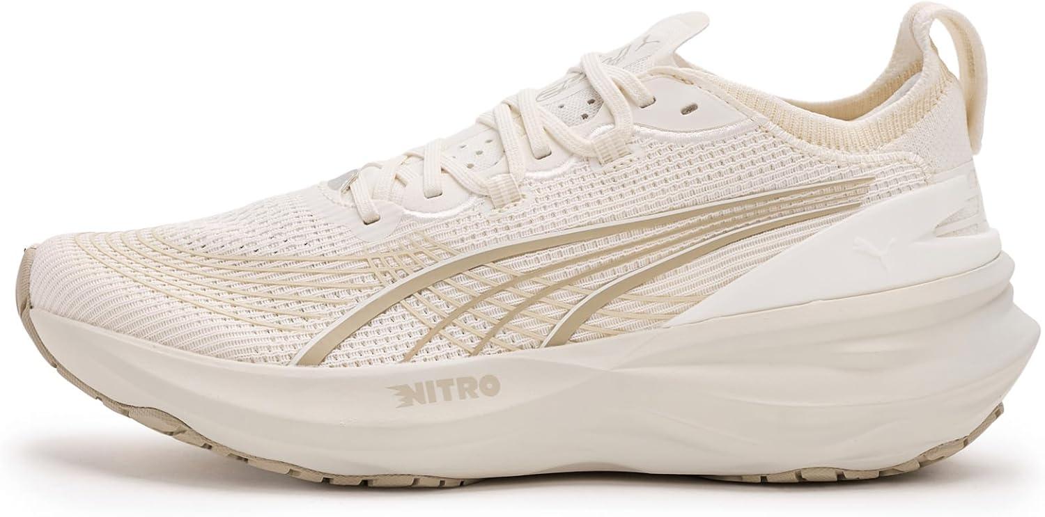 image:imagePuma Mens Foreverrun Nitro 2 Running ShoesAlpine SnowWarm White