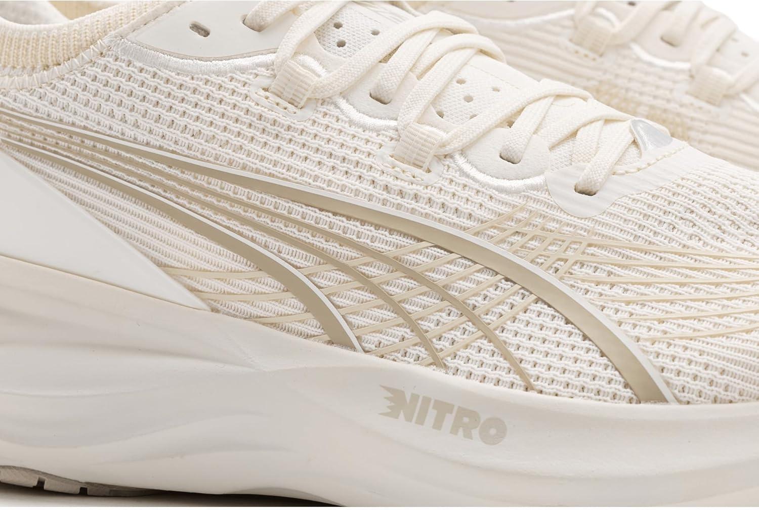 image:imagePuma Mens Foreverrun Nitro 2 Running ShoesAlpine SnowWarm White