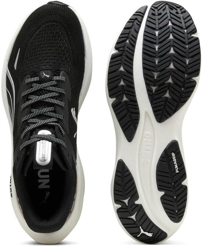 image:imagePuma Mens Magnify Nitro 3 Running ShoesBlackWhite