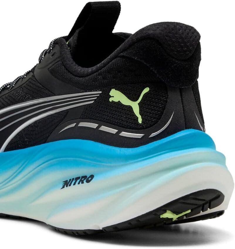 image:imagePuma Mens Magnify Nitro 3 Running ShoesPuma BlackSpeed Blue