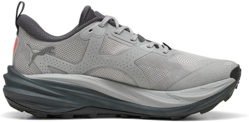 image:imagePuma Mens Voyage Nitro 4 Trail Running Shoes SneakerGrey EchoRed Glamour