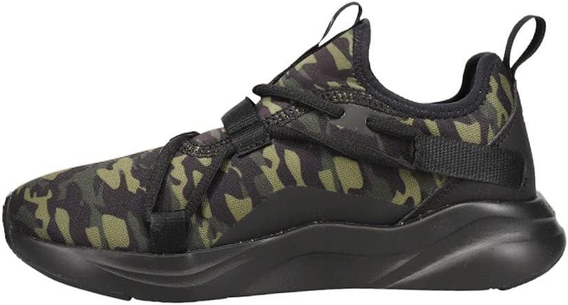 image:imagePuma UnisexChild Pacer Future Slip onSneakerBlackgrapedark Greencamouflage