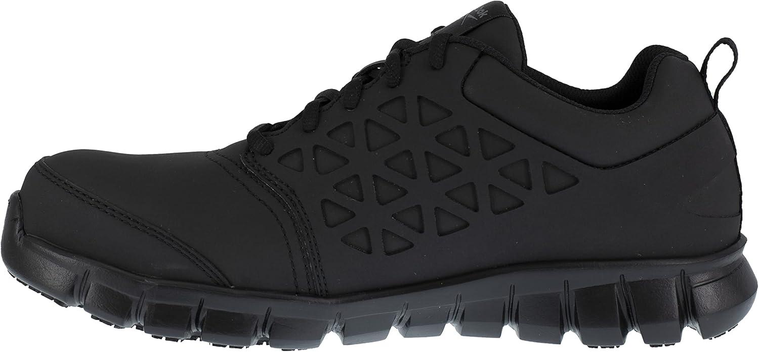 image:imageReebok Mens Sublite Cushion Exofuse Slip Resistant Composite Toe WorkDuty BlackBlack