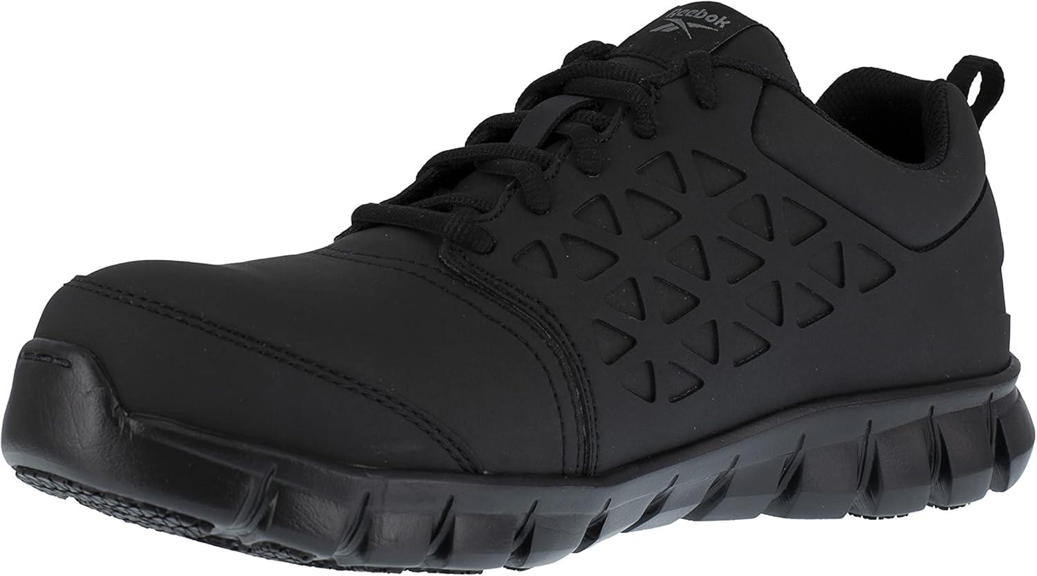 image:imageReebok Mens Sublite Cushion Exofuse Slip Resistant Composite Toe WorkDuty BlackBlack