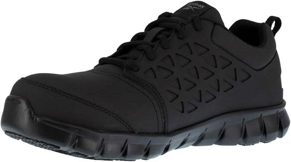 image:imageReebok Mens Sublite Cushion Exofuse Slip Resistant Composite Toe WorkDuty BlackBlack