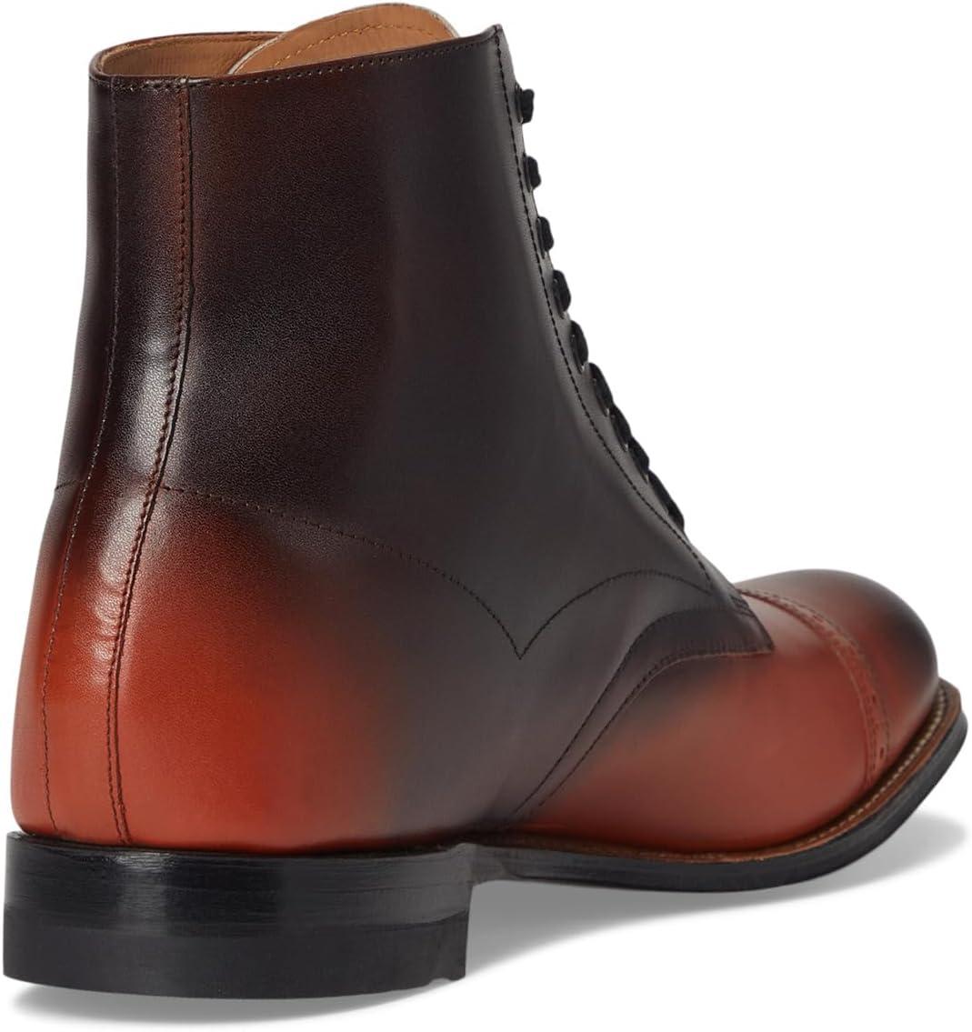 image:imageStacy Adams mens Madison Cap Toe Laceup BootsCognac
