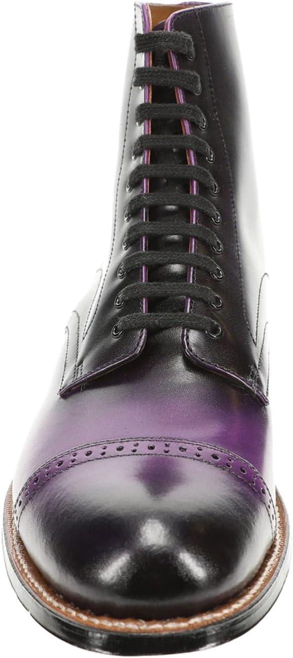 image:imageStacy Adams mens Madison Cap Toe Laceup BootsPurple