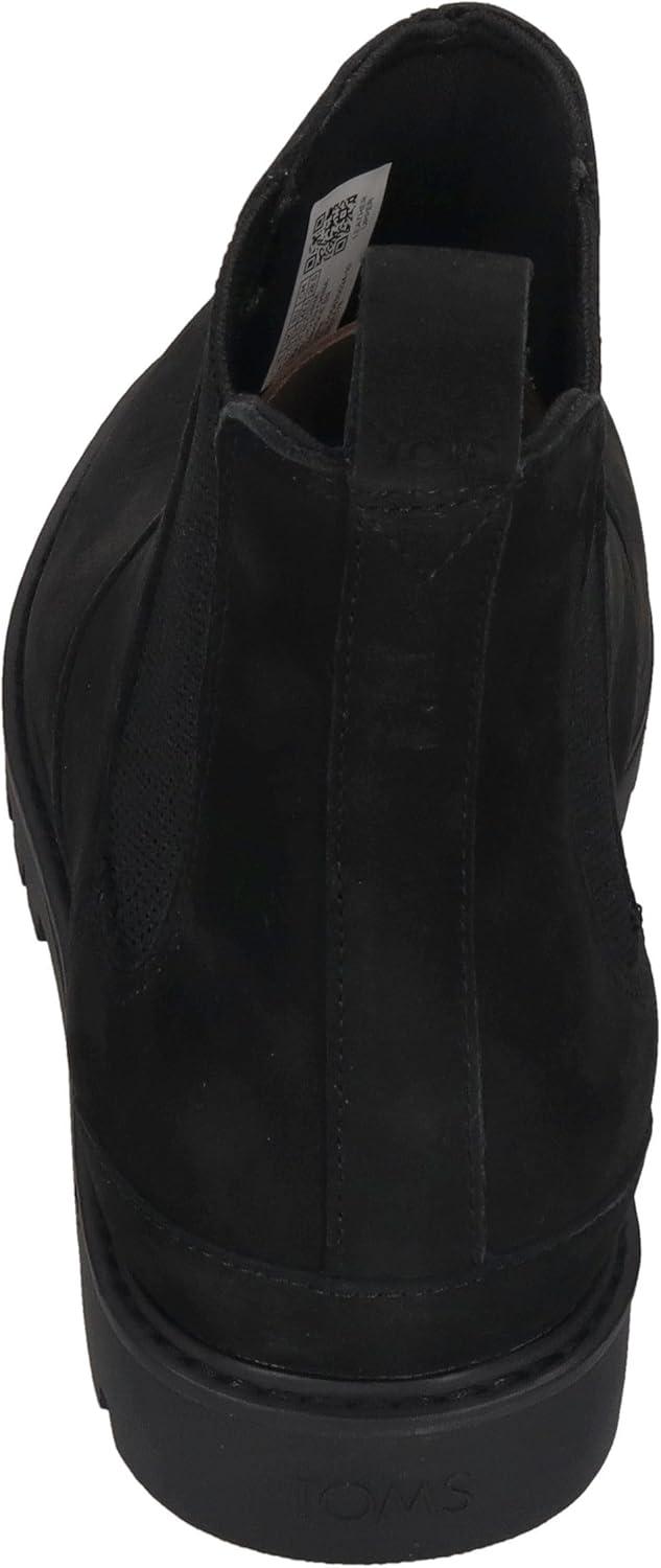 image:imageTOMS Mens Griffin Chelsea BootBlack Water Resistant Leather