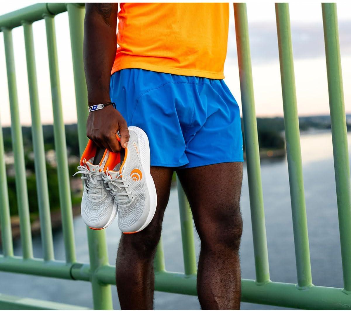 image:imageTopo Athletic Mens FLILyte 5 Comfortable Cushioned Durable 3MM Drop Road Running Shoes Athletic Shoes for Road RunningGreyOrange