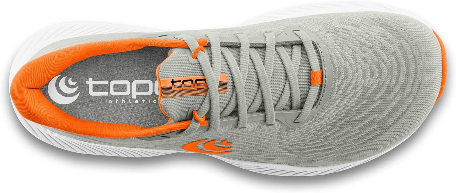 image:imageTopo Athletic Mens FLILyte 5 Comfortable Cushioned Durable 3MM Drop Road Running Shoes Athletic Shoes for Road RunningGreyOrange