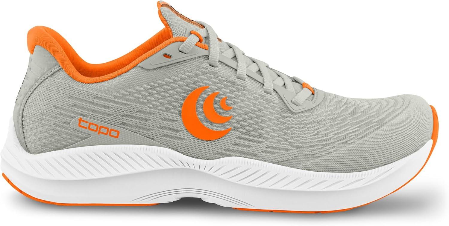 image:imageTopo Athletic Mens FLILyte 5 Comfortable Cushioned Durable 3MM Drop Road Running Shoes Athletic Shoes for Road RunningGreyOrange