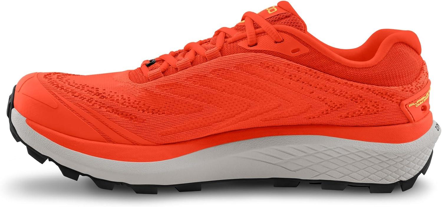 image:imageTopo Athletic Mens Pursuit 2 Running Shoes Lightweight 0MM Drop Laced Shes Athletic Shoes for Trail RunningOrangeYellow