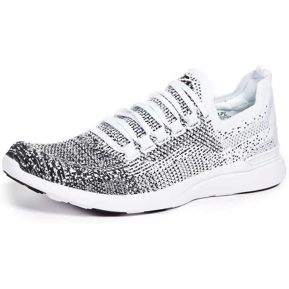 image:imageAPL Mens Techloom Breeze Running SneakersWhiteBlackOmbre