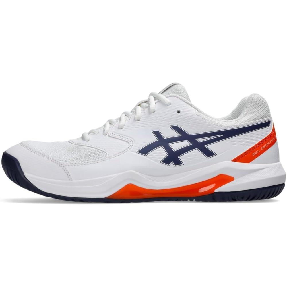 image:imageASICS Mens GelDedicate 8WhiteIndigo Fog