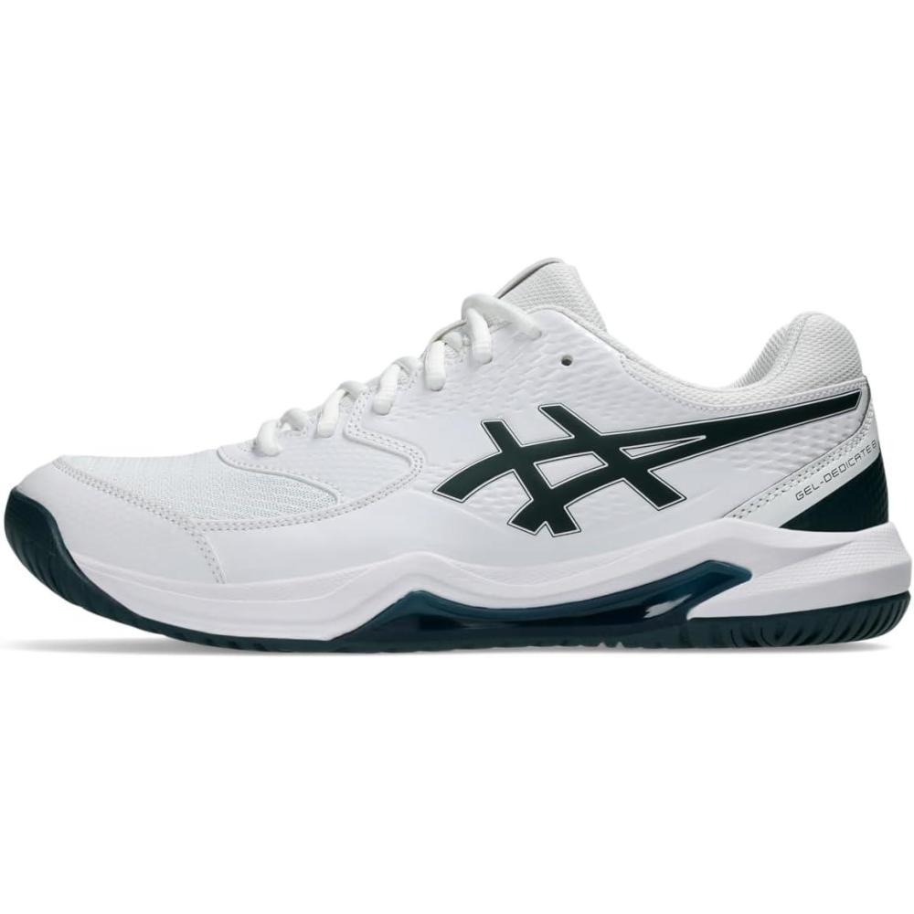 image:imageASICS Mens GelDedicate 8WhiteSaxon Green