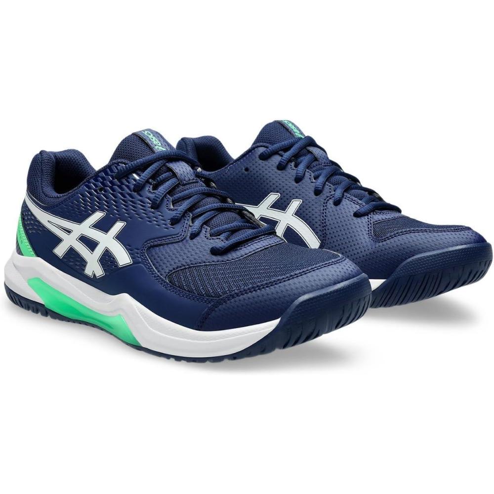 image:imageAsics Mens GelDedicate 8 Tennis Shoes401 Blue ExpansionWhite