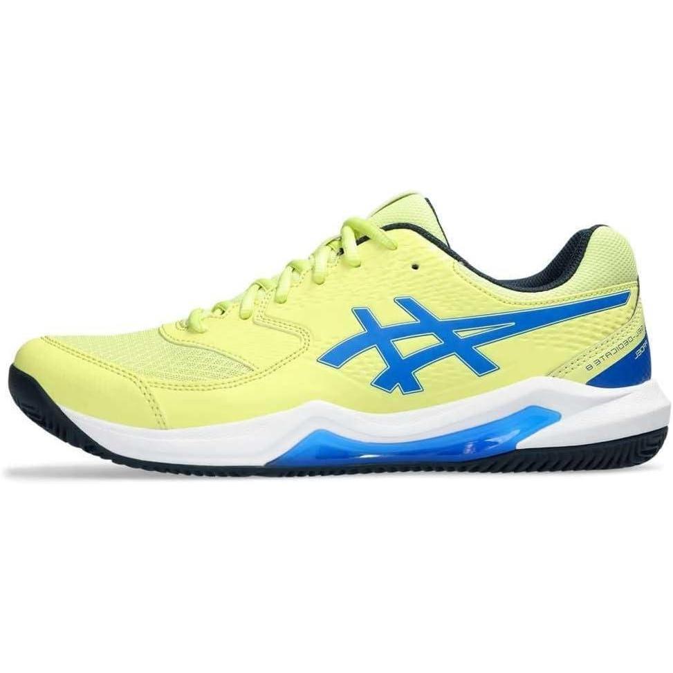 image:imageAsics Mens GelDedicate 8 Tennis ShoesGlow Yellow Illusion Blue
